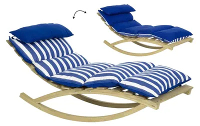 Produktbild von Amazonas Rocking Lounger navy Gartenmöbel