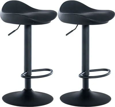 Produktbild von 2er Set Barhocker Alisson schwarz