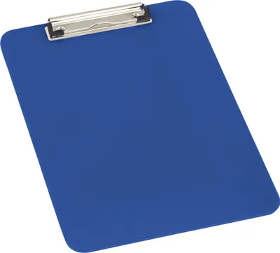 Produktbild von Klemmbrett DIN A4 Polystyrol blau