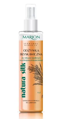 Zdjęcie produktu dla Marion Natura Silk Odżywka do włosów łamliwych 150 ml