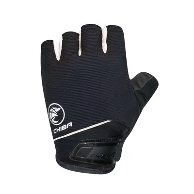 Produktbild von CHIBA BioXCell Lady - Damen Radhandschuhe schwarz, Größe M, gepolstert.