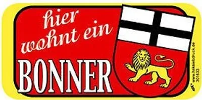 Produktbild von Türschild - Hier wohnt ein Bonner - 308144