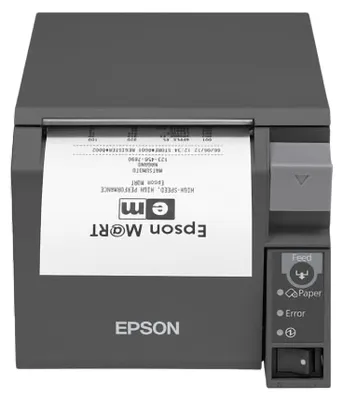 Produktbild von Epson TM-T70II (032), Thermodruck, POS-Drucker, 180 x 180 DPI, 250 mm/sek, 8,3 cm, 80 mm