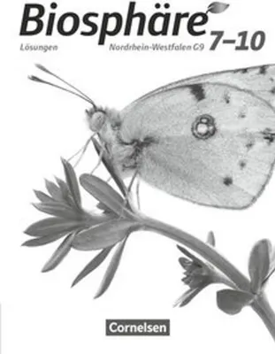Immagine prodotto di Biosphäre Sekundarstufe I - Gymnasium Nordrhein-Westfalen G9 7.-10. Schuljahr - Lösungen zum Schülerbuch