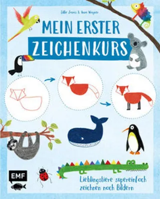Produktbild von Mein erster Zeichenkurs - Lieblingstiere