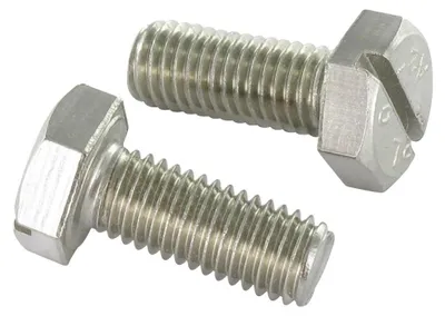 Produktbild von Metallschrauben Sechskantkopf Gespalten Edelstahl A2 M10x20