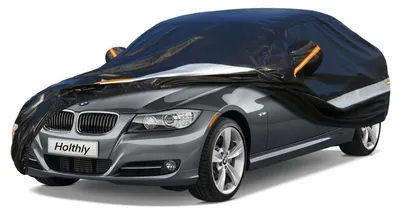 Immagine prodotto di Copertura per auto, 10 strati, impermeabile e traspirante, per BMW Serie 3 (1992-2018), colore nero