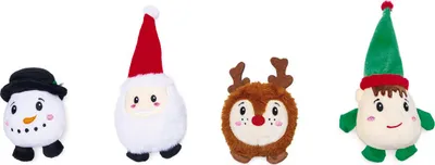Produktbild von Beeztees Hundespielzeug Weihnachtsfigur aus Plüsch