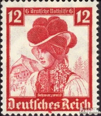 Produktbild von Briefmarken Deutsches Reich 1935 Mi 593 postfrisch Nothilfe:Volkstrachten