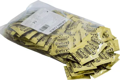Produktbild von Oebre Bulk-Pack: CLUB-Condom Gold, 100 extra starke Kondome