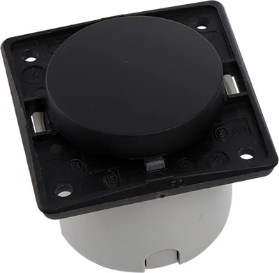 Image de Berker Integro interrupteur préconfectionné noir mat sans cadre