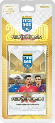 Produktbild von Panini FIFA 365 2020 Adrenalyn XL BLISTER packs of football cards 5 + 1