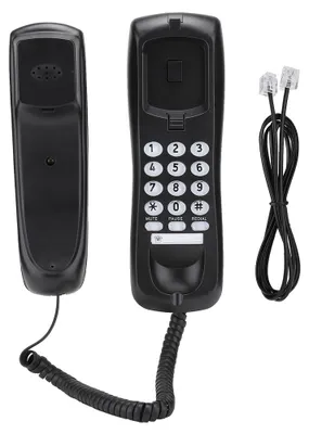 Obrázek produktu pro KX T628 černý pro anglický kabelový stolní telefon pevná linka domácí kancelář