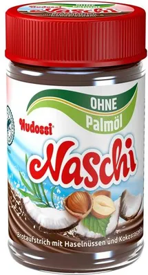 Produktbild von Nudossi Naschi ohne Palmöl 300g