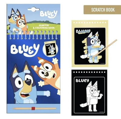 Immagine prodotto di CERDÀ - Zestaw stacjonarny Bluey Scratch, oficjalny produkt premium