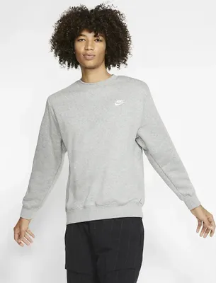 Obrázek produktu pro Nike M Nsw Club Crw Bb Dk Grey Heather/White Xl