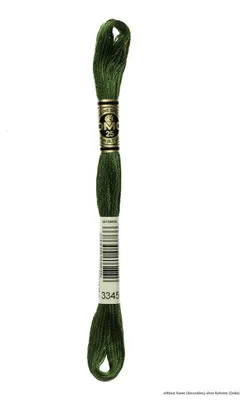 Produktbild von DMC Stickgarn Mouline Special 117MC -3345, 6-fädig, 8m