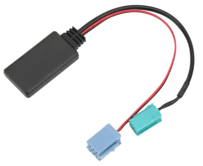 Imagen del producto de Adaptador de cable auxiliar Bluetooth 5.0 con conector de 6 pines u 8 pines, compatible con radios de los modelos Clio, Espace, Kangoo y Megane para actualización