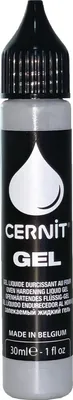 Obrázok produktu pre Cernit Polymer Liquid Clay Gel Polymérová hmota Silver 30 ml