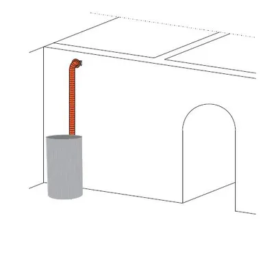 Produktbild von ITC / Edilkamin Kit 12 Warmluftverteilung