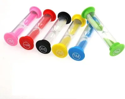 Produktbild von Famanu Sanduhr Set - 6 bunte Zeitmesser