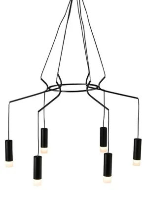 Produktbild von ACA Lighting Avantgarde Pendelleuchte YL23P6BK