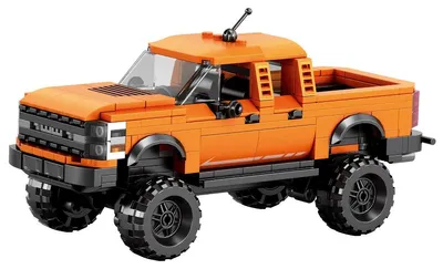 Image de Reobrix 827 Pick-up : kit de construction à emboîter, véhicule, 423 pièces