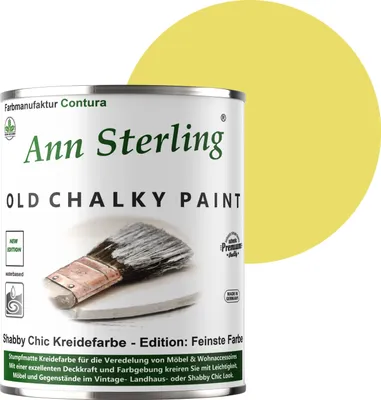 Produktbild von Ann Sterling Kreidefarbe Shabby Chic 750ml - Giallo