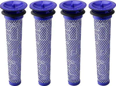 Image de Wessper 4 pièces Lavable Pre Motor Stick Filtre Accessoires pour Dyson DC58 DC59 DC61 DC62 DC74 V6 V7 V8 Accessoires pour aspirateurs