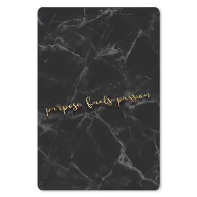 Produktbild von MuchoWow® Mauspad Mousepad Zitate - Motivation - Gold - Marmor 18x27 cm - Mousepads - Maus Mat - Pad - Mausunterlage