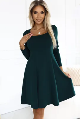 Zdjęcie produktu dla Numoco Damska mini sukienka Ivana zielona M