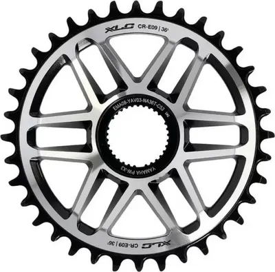 Image de XLC CR-E09 Plateau de pédalier E-Bike pour Yamaha PW-X3, direct mount, 38 dents