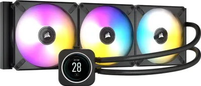 Immagine prodotto di Corsair CW-9060063-WW WAK Corsair Cooling Hydro Series H170i iCUE ELITE LCD