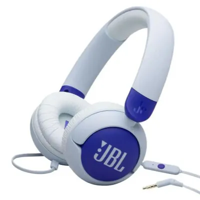 Produktbild von JBL Junior 320 Kabelgebundene Ohrhrer fr Kinder Blau Over-Aural mit Mikrofon