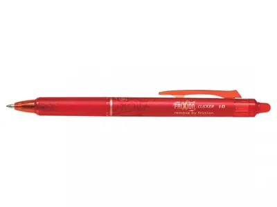 Image de 12x Pilot BLRT-FR10-R Rollerball FriXion Clicker 0.5 mm, rouge, effaçable