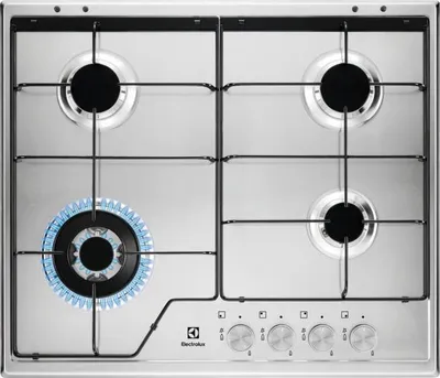 Immagine prodotto di Electrolux KGS6434SX Acciaio inossidabile Da incasso 59 cm Gas 4 Fornelli