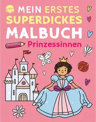 Produktbild von Arena Verlag Mein erstes superdickes Malbuch – Prinzessinnen