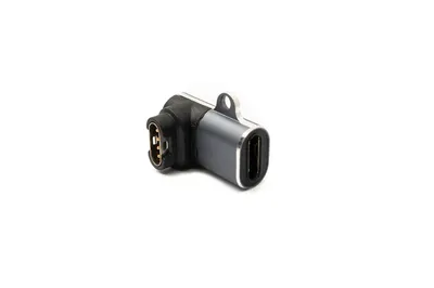 Produktbild von SYSTEM-S USB 3.1 Typ C Adapter  Buchse zu Stecker für Garmin Smartwatch