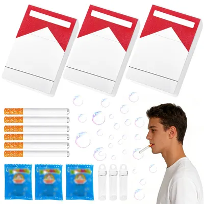 Imagen del producto de Máquina mini para hacer burbujas, juego de 6 unidades, ideal para fiestas