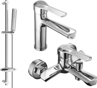 Produktbild von Mexen Sabre DB72 Badewannenset, Chrom - 72103DB72-00