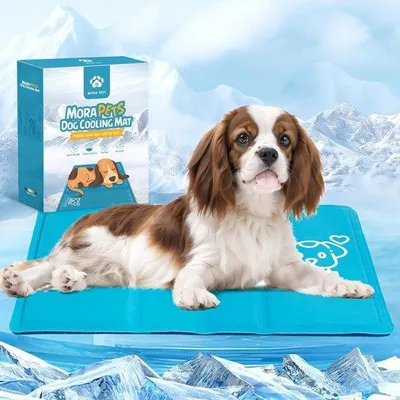 Image de Tapis rafraîchissant pour animaux, 90 x 50 cm, auto-rafraîchissant, été