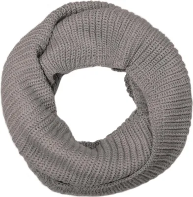 Produktbild von styleBREAKER Uni Feinstrick Loop Schal einfarbig | Weicher elastischer Winter Schlauchschal in Feinripp Optik | Warmer Strick Loop für Damen und Herren