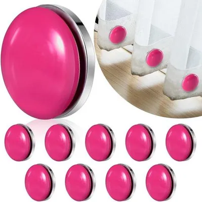 Produktbild von Famanu Magnetische Vorhanggewichte 9 Stück - Weiß