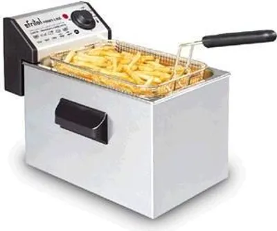 Produktbild von Fritel Profi 3505, Fritteuse, 5 l, 150 °C, 190 °C, Einzelbild, Edelstahl
