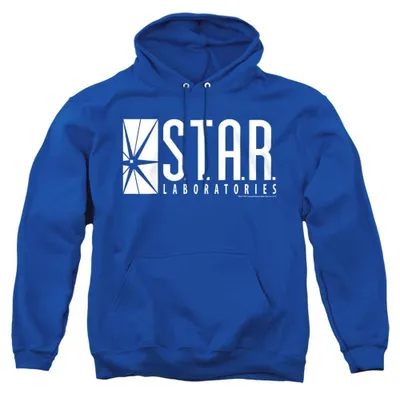 Obrázok produktu pre Mikina s kapucňou "S.T.A.R." od spoločnosti The Flash, uni, pre pánov/dámy, model TV39292 (veľkosť S), farba: kráľovská modrá