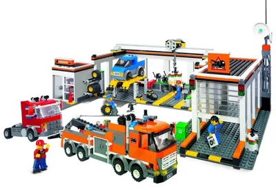 Produktbild von LEGO CITY Große Autowerkstatt 7642