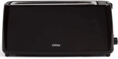 Produktbild von Livoo DOD168N, 1 Scheibe(n), Schwarz, Polypropylen (PP), 750 W, 900 W, 385 mm