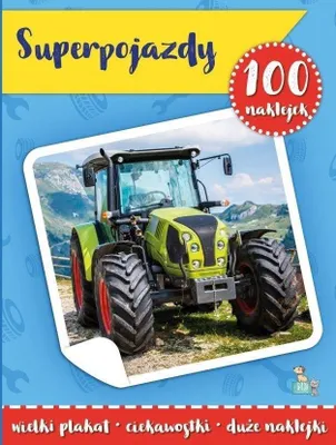 Immagine prodotto di 100 Naklejek Z Plakatem. Super Pojazdy