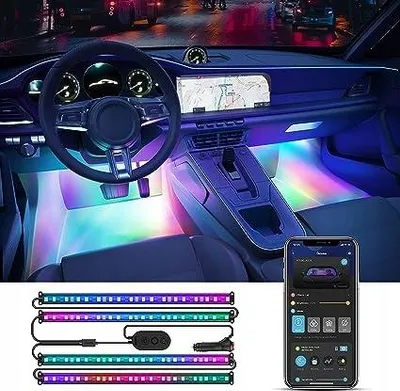 Immagine prodotto di Govee RGBIC luci interne dell'auto Smart strip light Bluetooth
