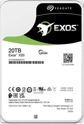 Produktbild von Seag  20TB ST20000NM007D     7200    SA3  ST20000NM007D - Seagate ST20000NM007D - (Import / nur_Idealo)